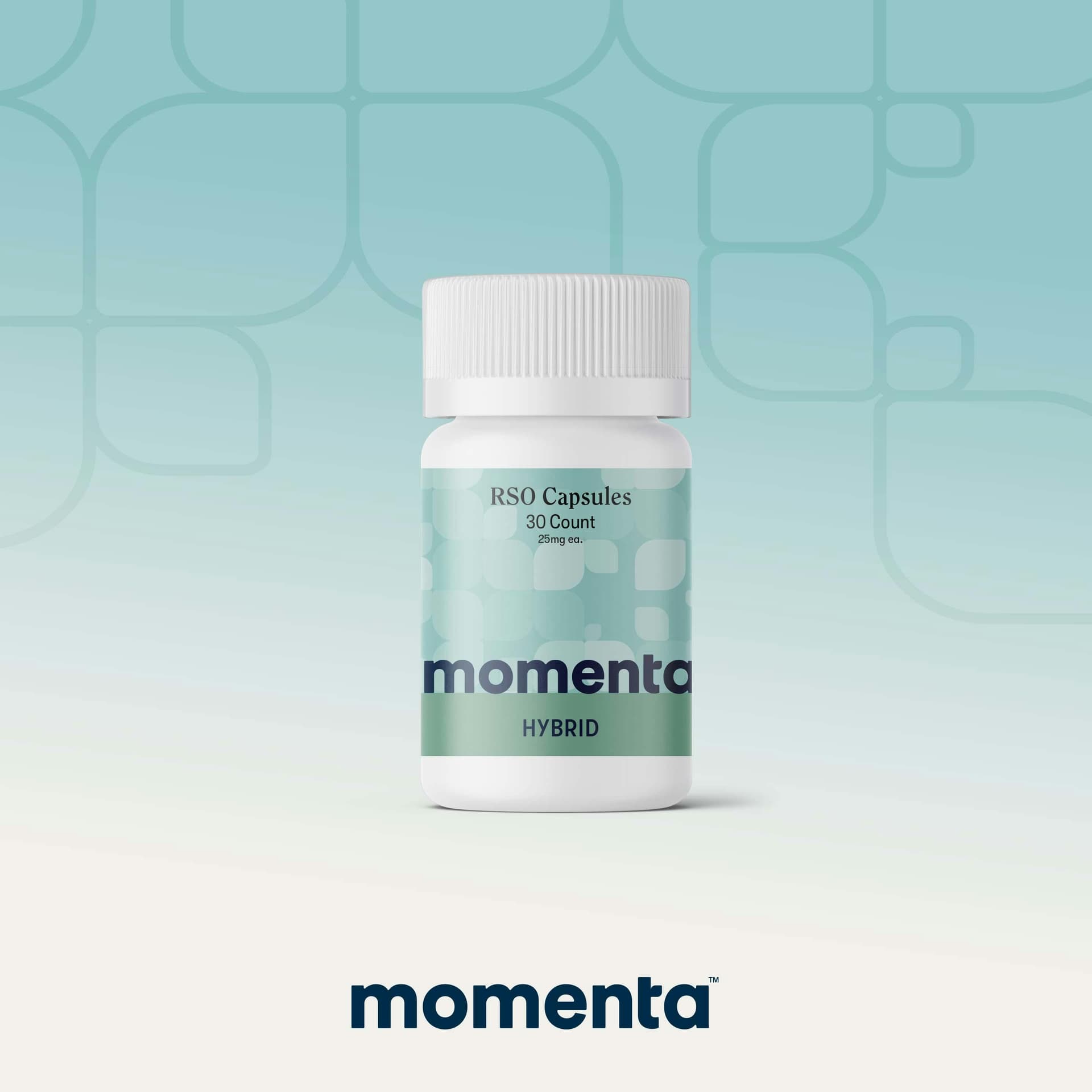 RSO Hybrid Capsules - Balanced cannabis oil capsules with hybrid strain effects