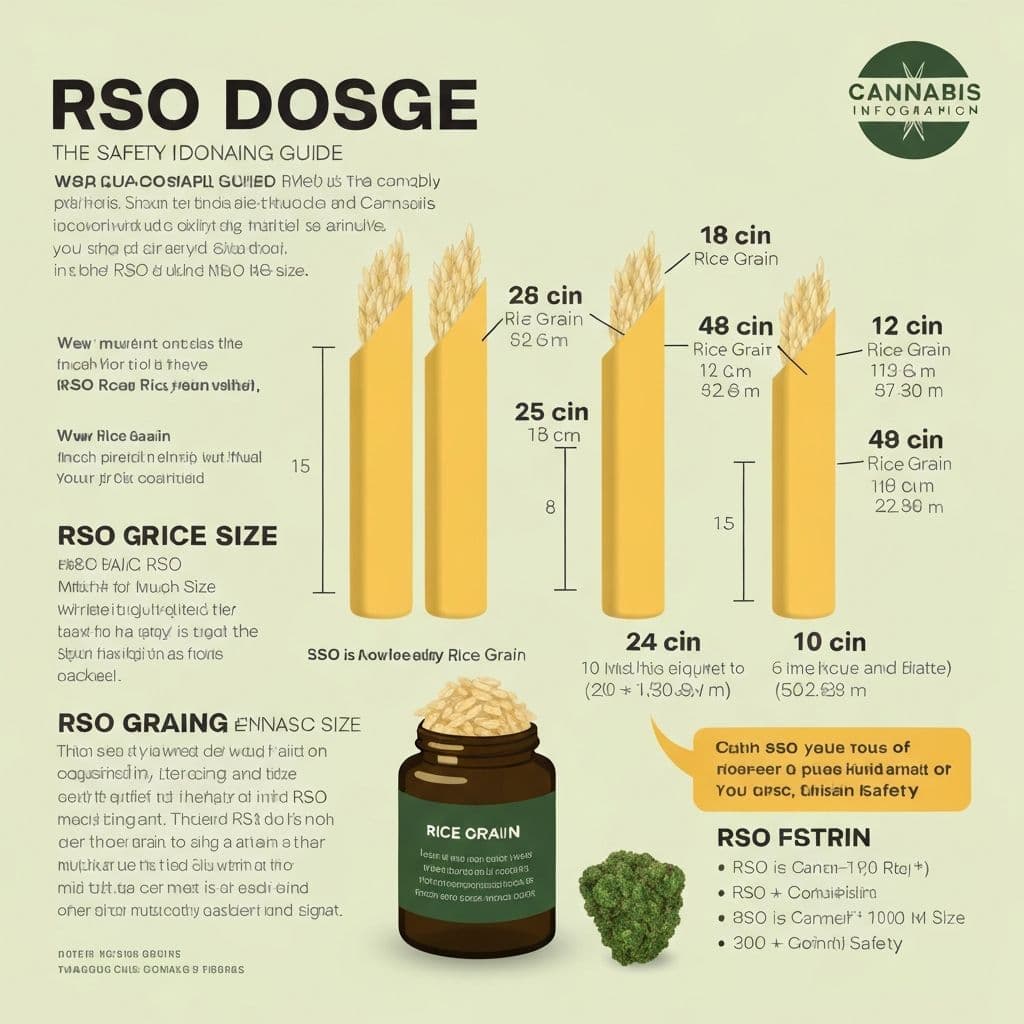 RSO dosage guide and chart