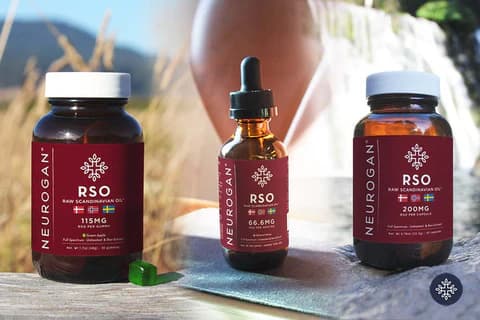 Pure RSO oil products in various forms